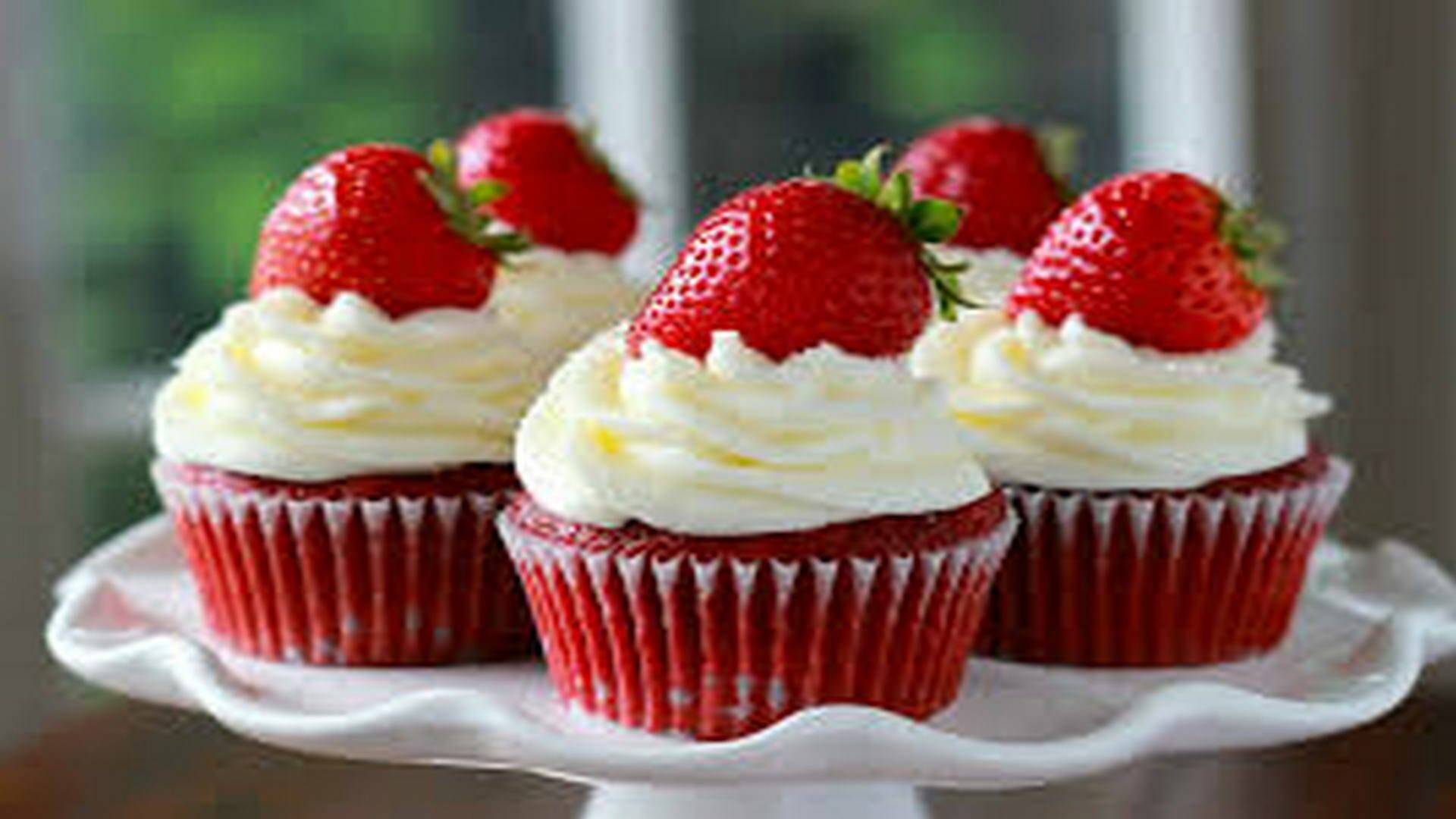 Cupcakes de Fresa